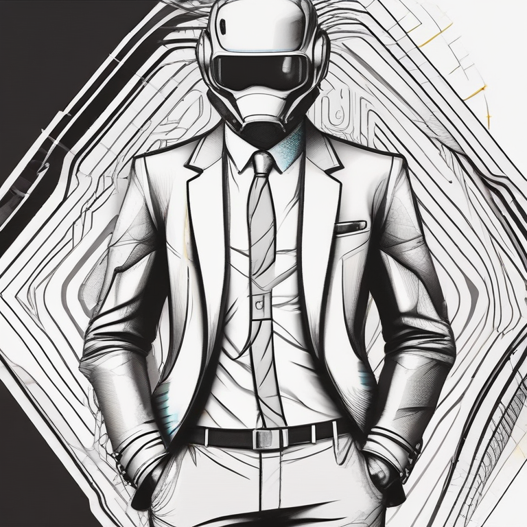 Futuristic Explorer Doodle 2