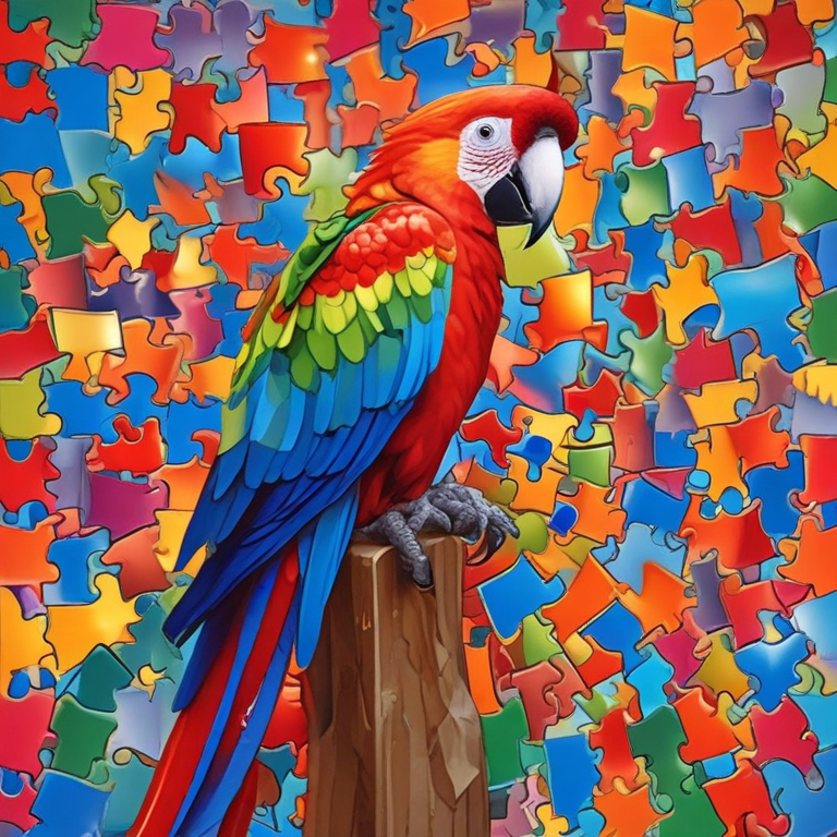 Parrot Puzzle Photo 2